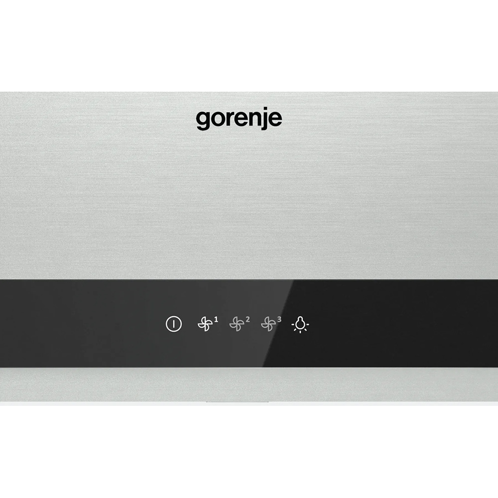 Hota decorativa GORENJE WHT943E4XBG, 1 motor, 650 m3/h, L 90 cm, inox
