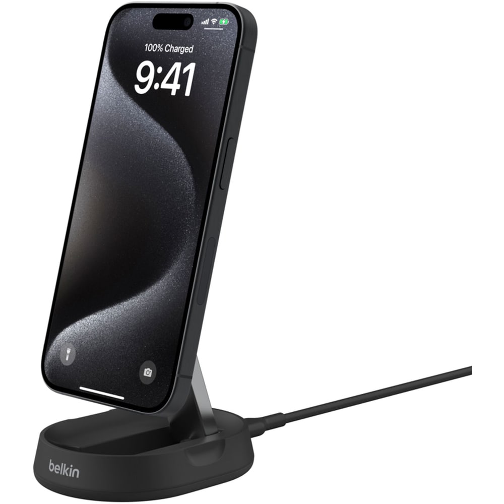 Incarcator wireless BELKIN WIA008VFBK, universal, QI, 15W, negru
