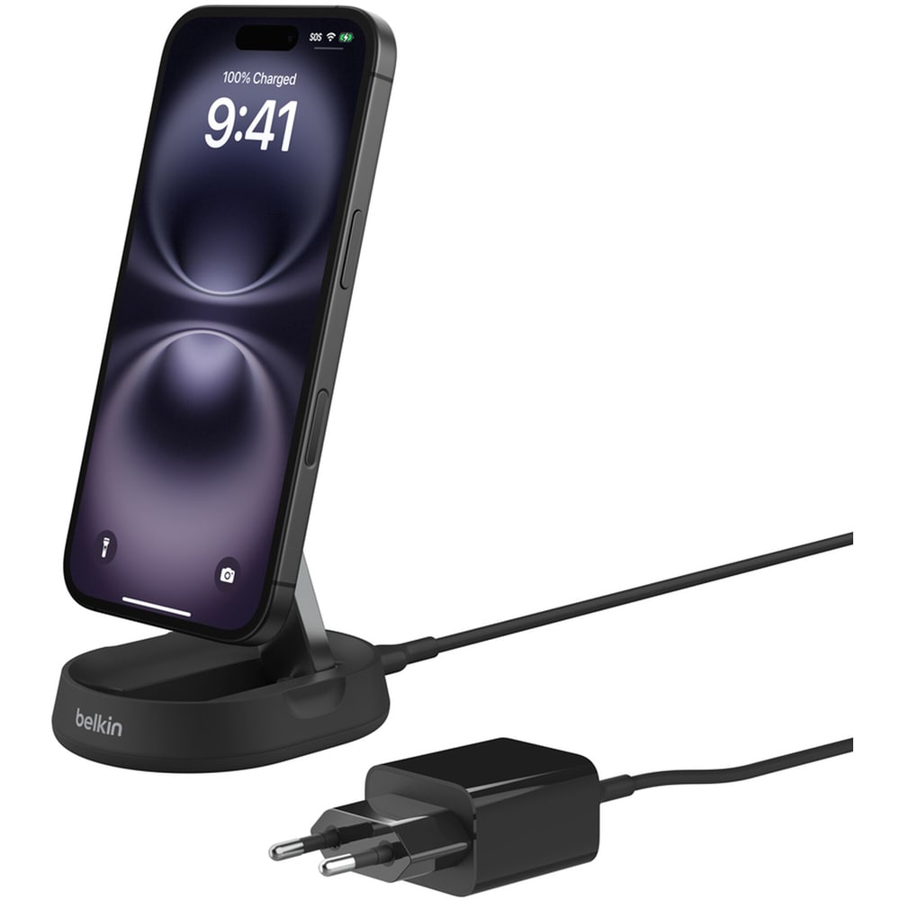 Incarcator wireless BELKIN WIA008VFBK, universal, QI, 15W, negru