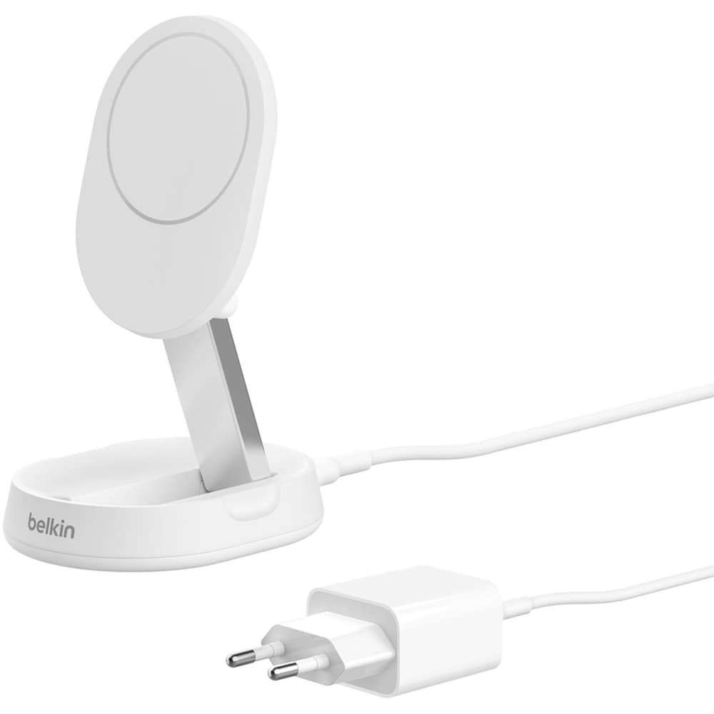 Incarcator wireless BELKIN WIA008VFWH, universal, QI, 15W, alb