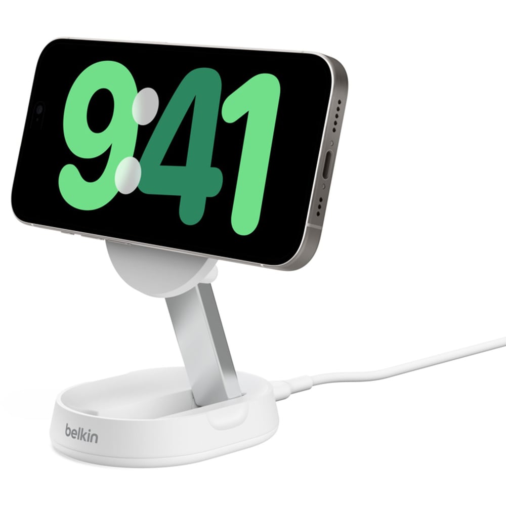 Incarcator wireless BELKIN WIA008VFWH, universal, QI, 15W, alb