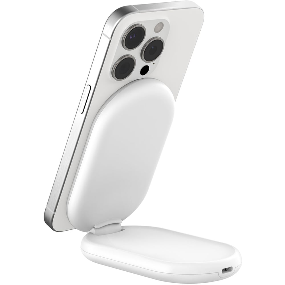 Incarcator wireless BELKIN WIB007VFWH, universal, QI, MagSafe 15W, alb