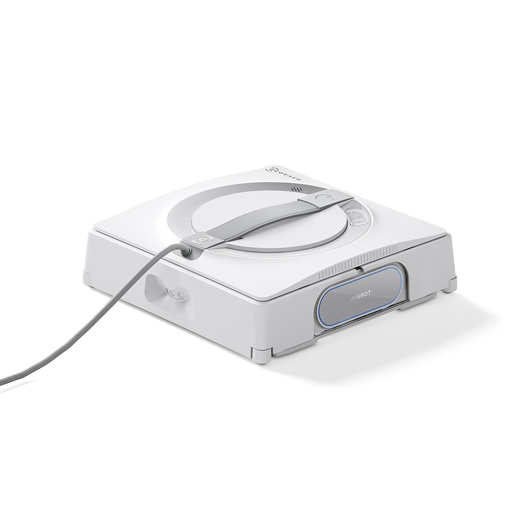 Aspirator robot geamuri ECOVACS Winbot W2 Pro WINBOT WINBOTW2PRO, alb-gri