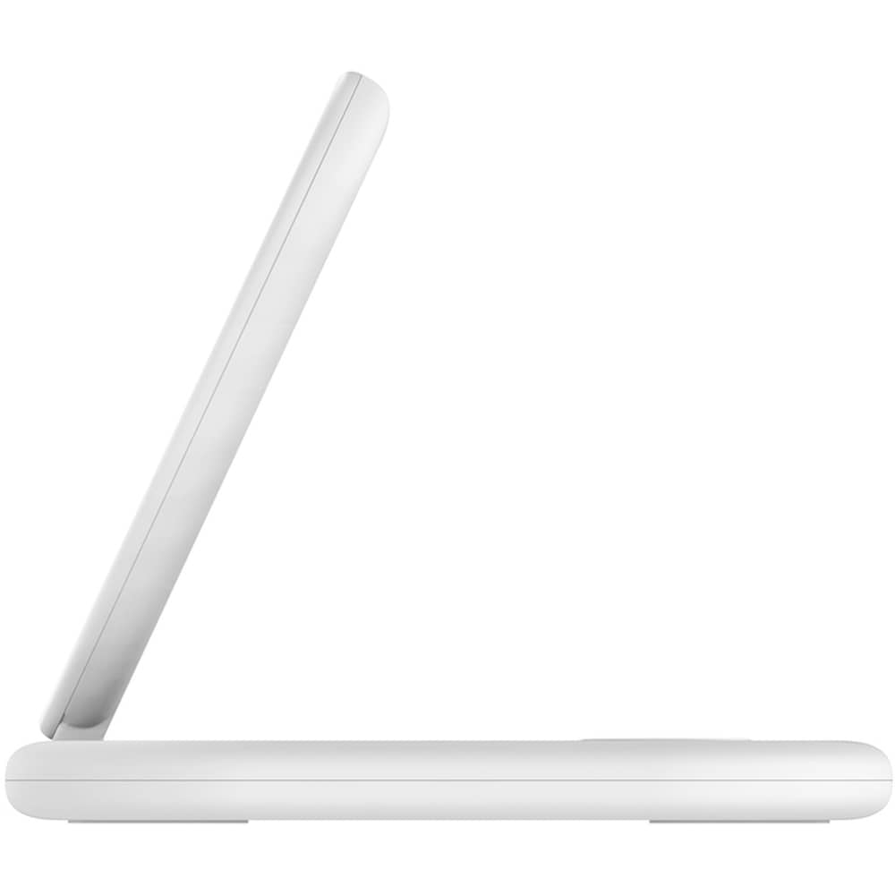Incarcator wireless 3 in 1 BELKIN WIZ029VFWH, universal, QI, MagSafe 15W, alb