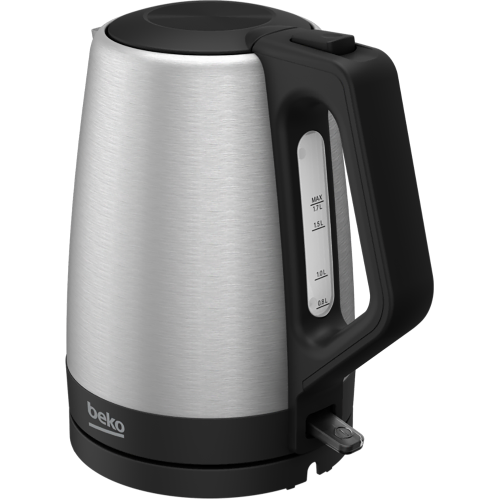 Fierbator apa BEKO WKM5522W, 1.7l, 2200W, argintiu-negru