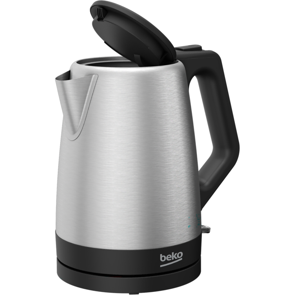 Fierbator apa BEKO WKM5522W, 1.7l, 2200W, argintiu-negru
