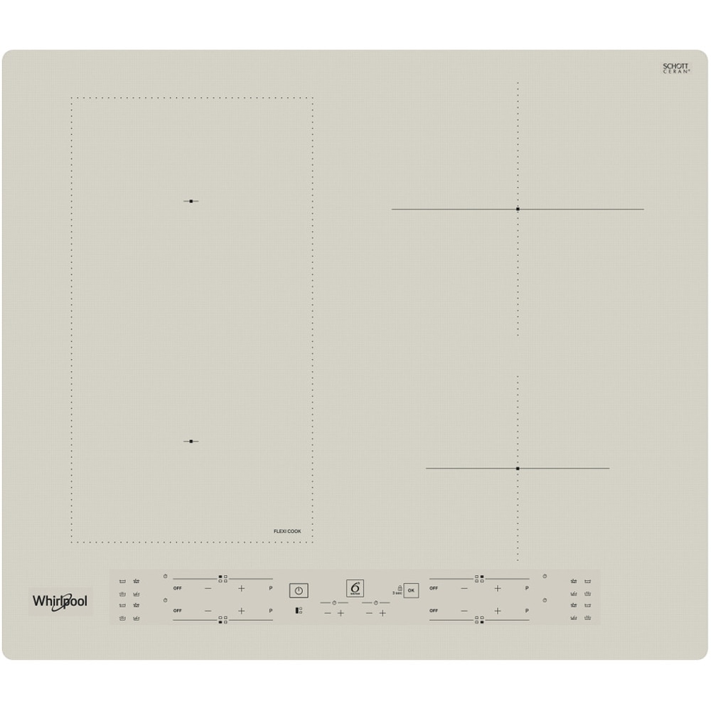 Plita incorporabila WHIRLPOOL WL B6860 NE/S, Inductie, 4 arzatoare, Touch Control, Silver Dawn
