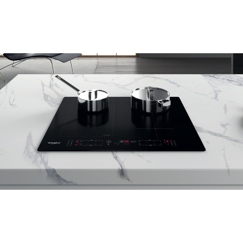 Plita incorporabila WHIRLPOOL WL B8160 NE, Inductie, 4 arzatoare, Touch Control, negru