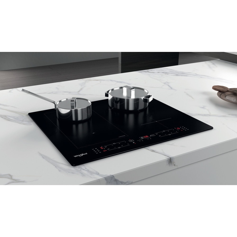 Plita incorporabila WHIRLPOOL WL B8160 NE, Inductie, 4 arzatoare, Touch Control, negru