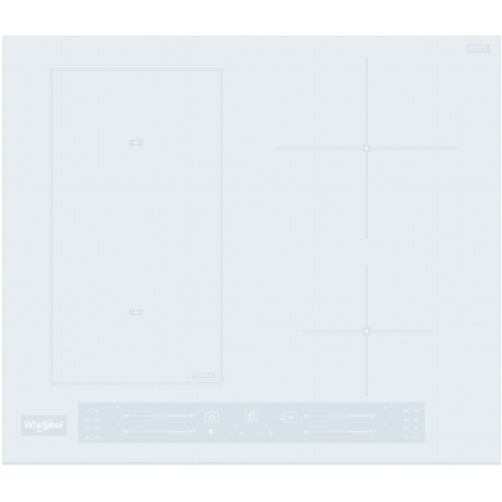 Plita incorporabila WHIRLPOOL WL S5360 BF/W, Inductie, 4 arzatoare, Touch Control, alb