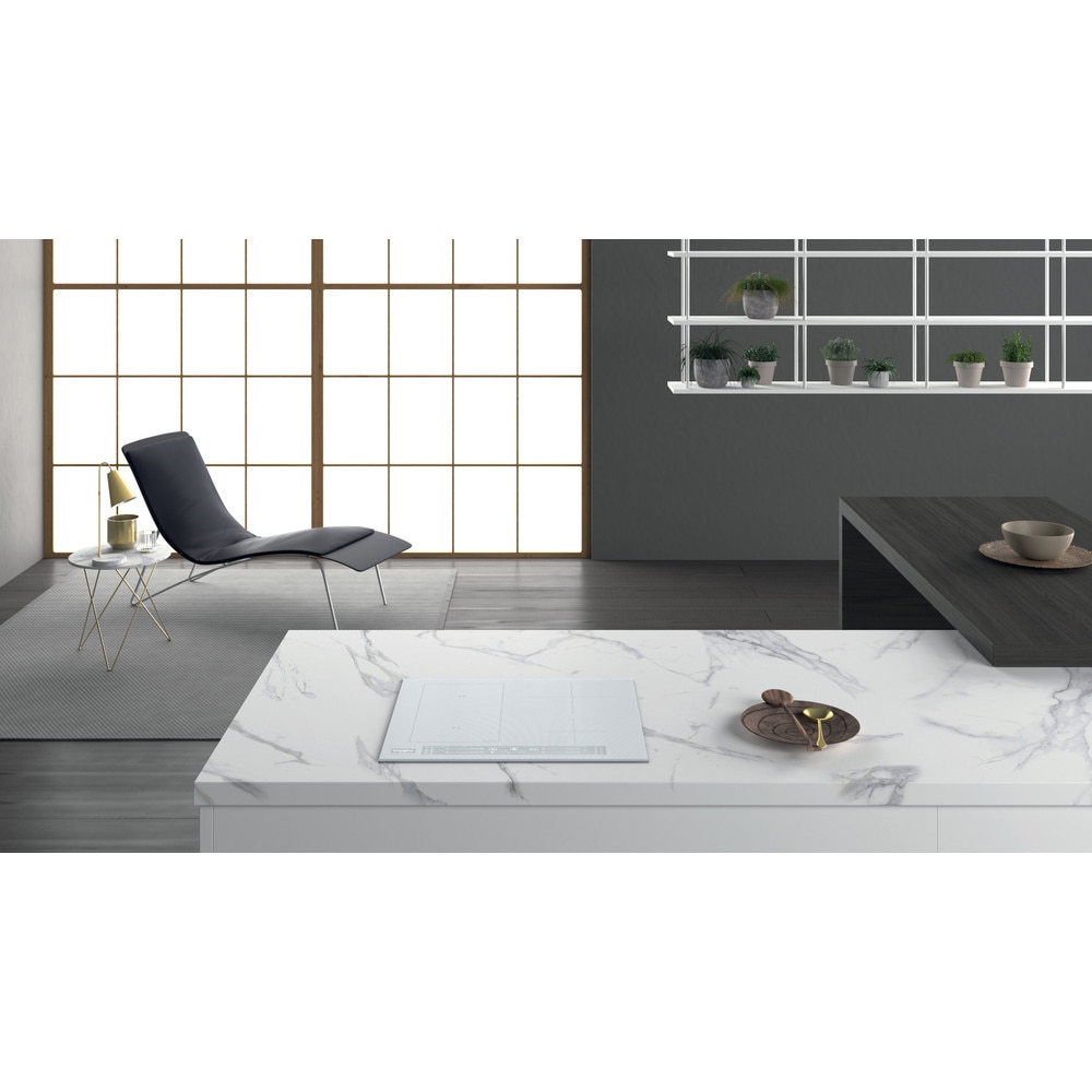 Plita incorporabila WHIRLPOOL WL S5360 BF/W, Inductie, 4 arzatoare, Touch Control, alb