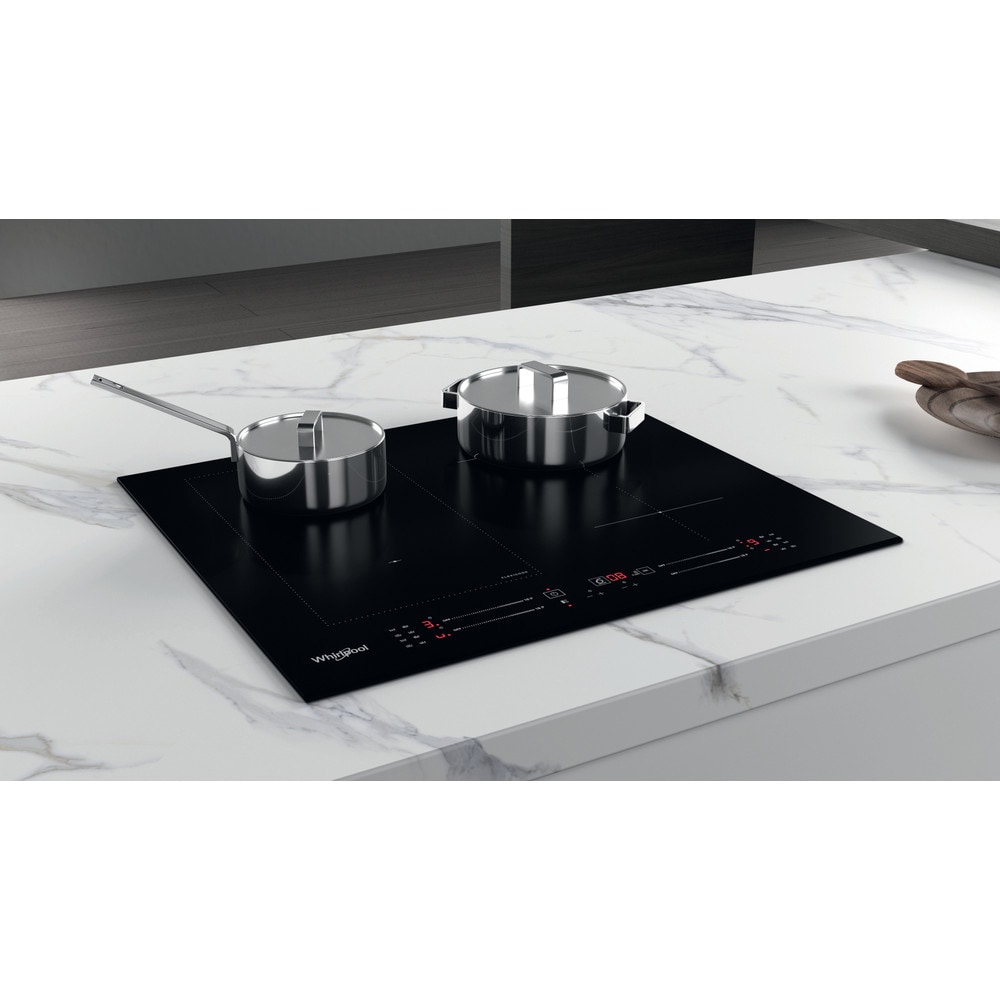 Plita incorporabila WHIRLPOOL WL S6960 BF, Inductie, 4 arzatoare, Touch Control, negru