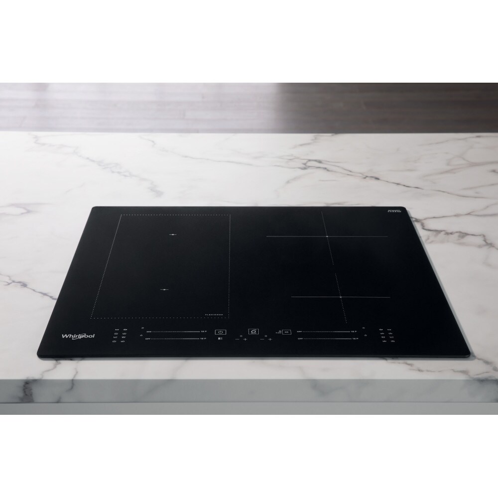 Plita incorporabila WHIRLPOOL WL S6960 BF, Inductie, 4 arzatoare, Touch Control, negru