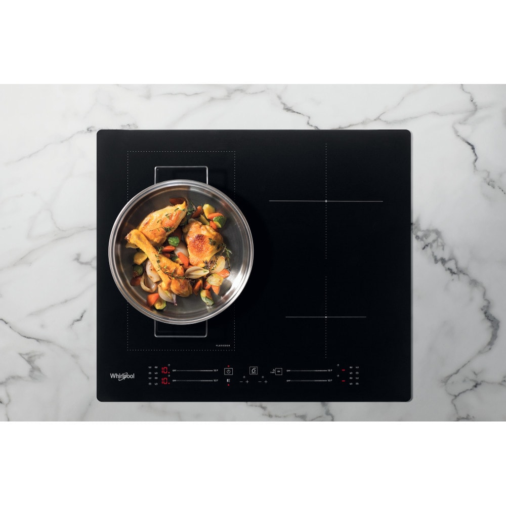 Plita incorporabila WHIRLPOOL WL S6960 BF, Inductie, 4 arzatoare, Touch Control, negru