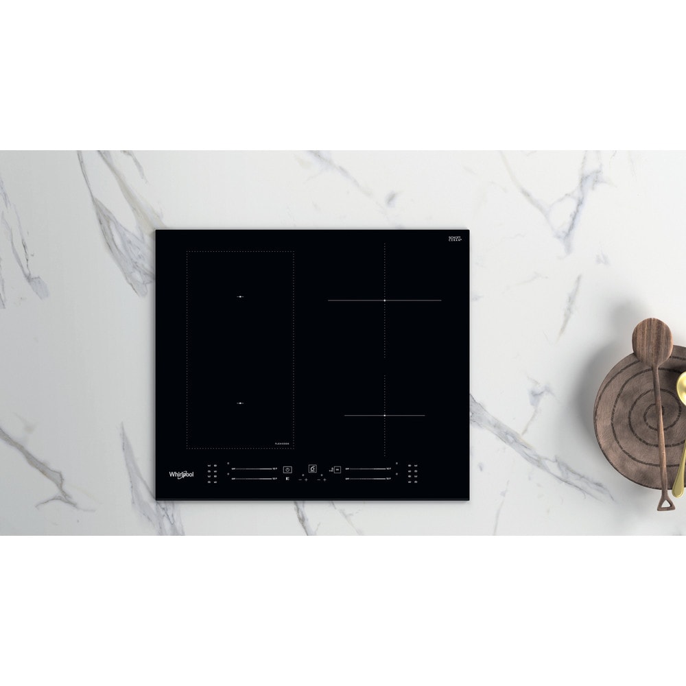 Plita incorporabila WHIRLPOOL WL S6960 BF, Inductie, 4 arzatoare, Touch Control, negru