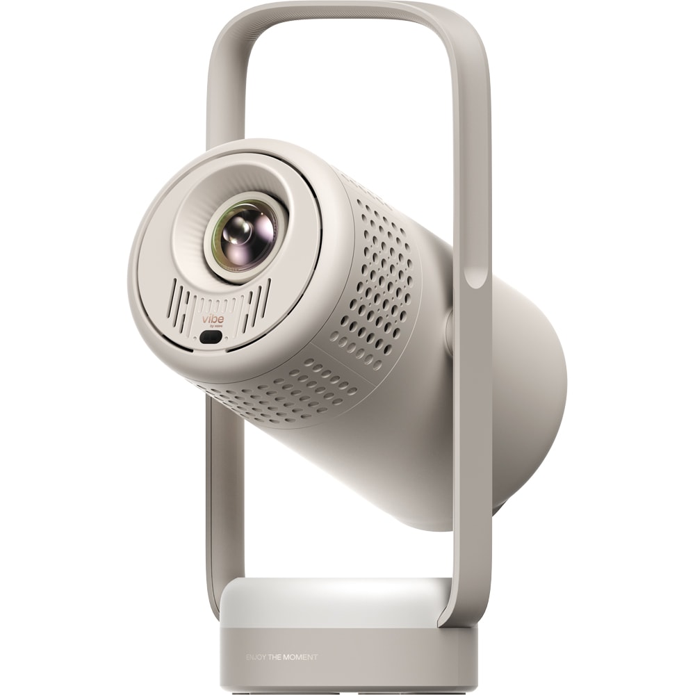 Videoproiector XGIMI Vibe One (Battery Powered), Full HD 1080p, 250 lumeni, Wi-Fi, gri