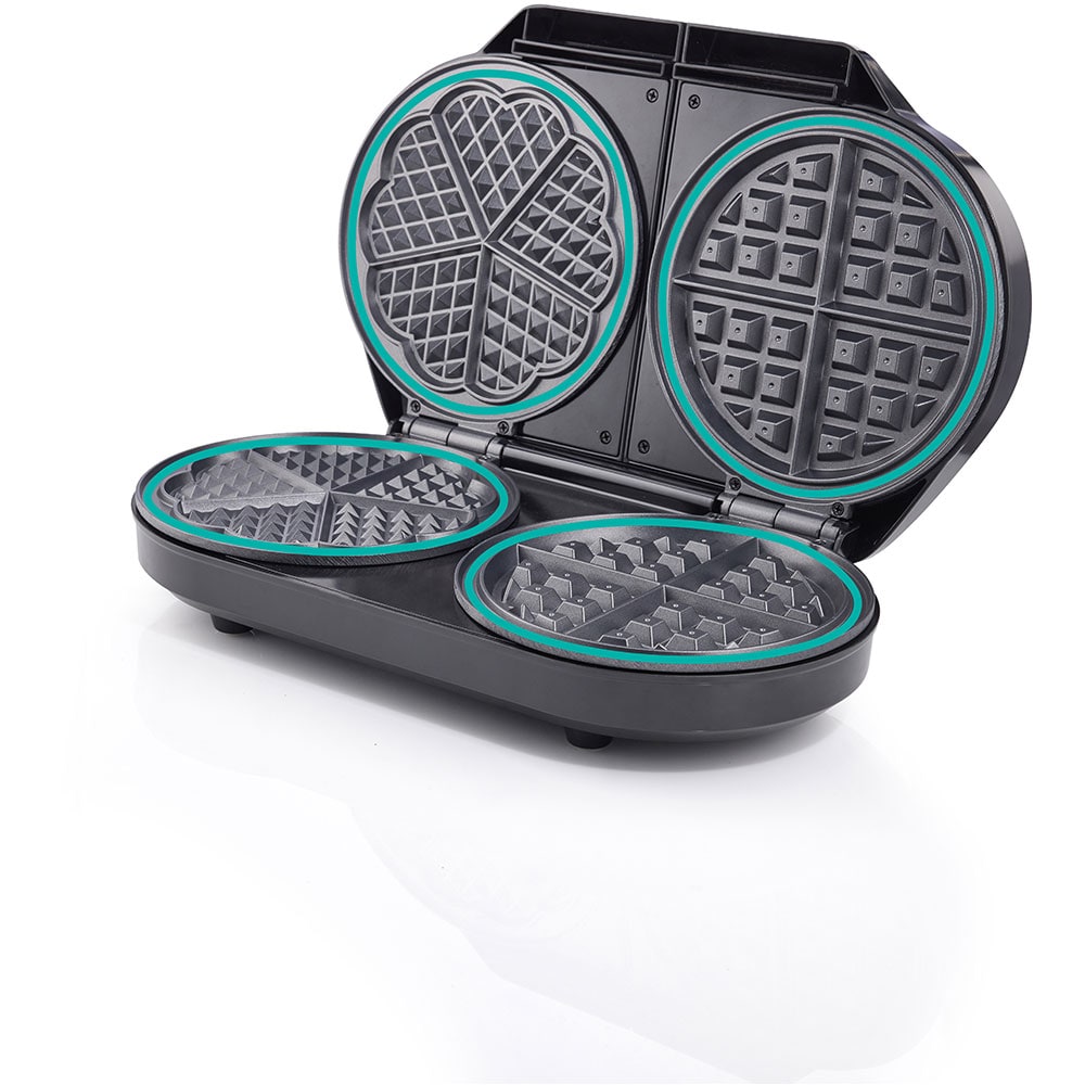 Aparat de facut waffe GORENJE WM1400SB, 1400W, argintiu-negru