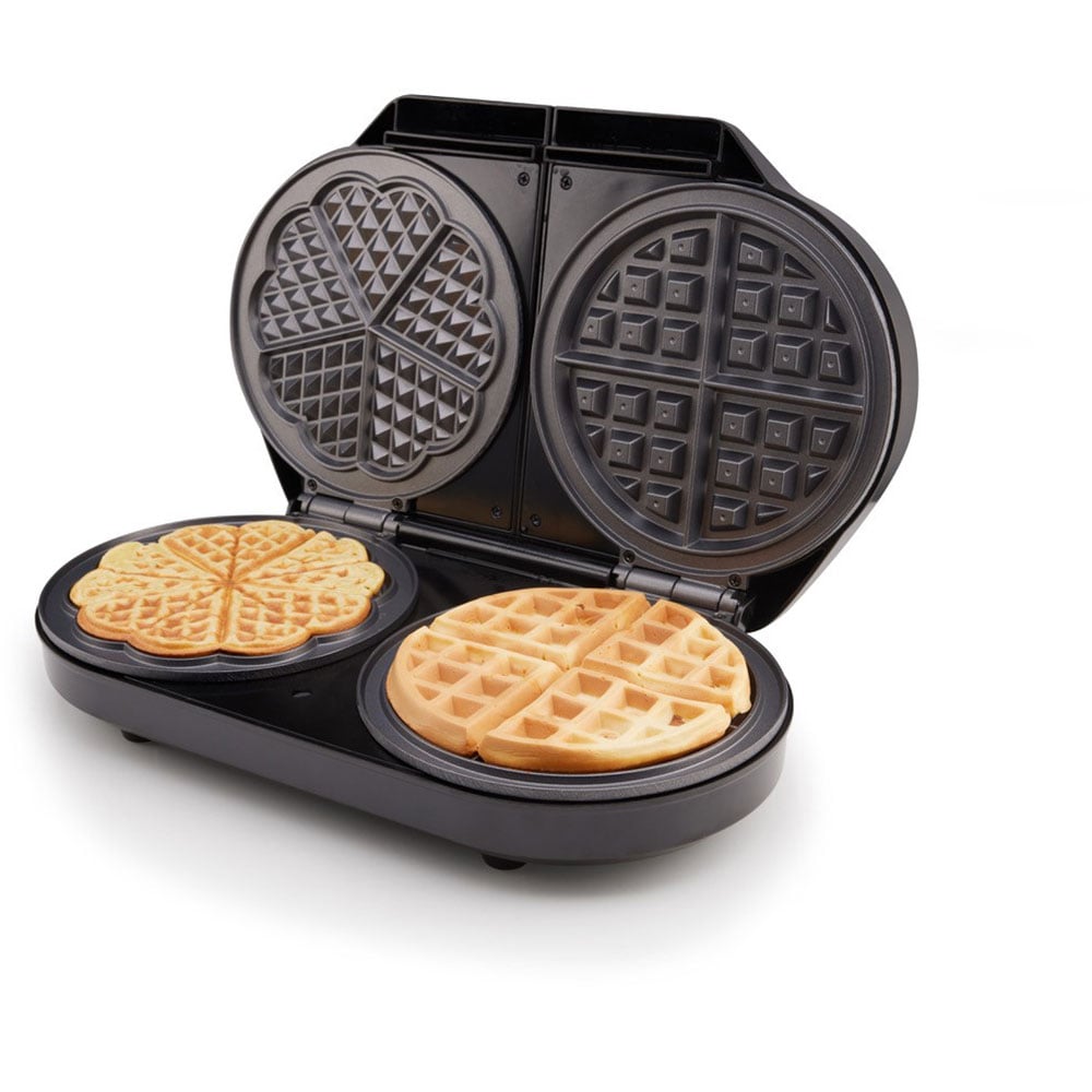 Aparat de facut waffe GORENJE WM1400SB, 1400W, argintiu-negru