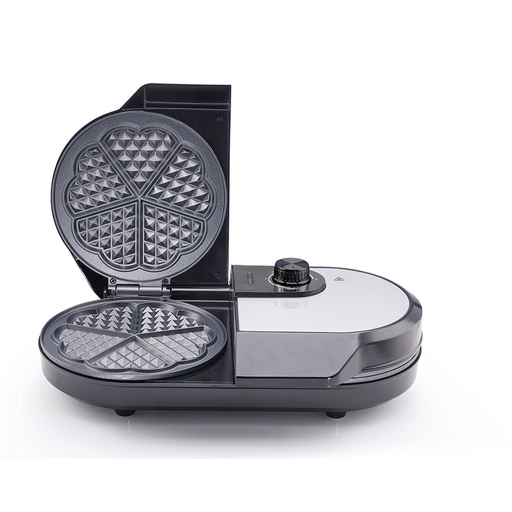 Aparat de facut waffe GORENJE WM1400SB, 1400W, argintiu-negru