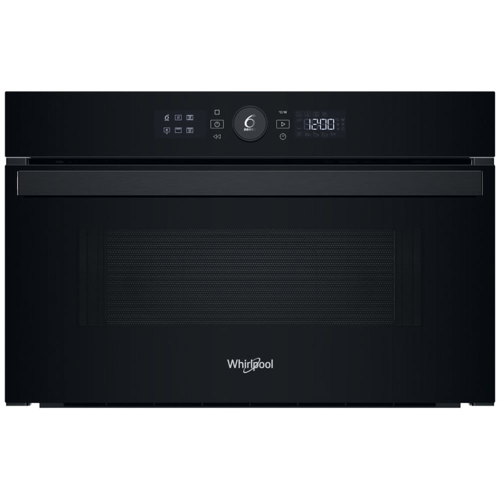 Cuptor cu microunde incorporabil WHIRLPOOL WMD44MB, 6th Sense, 31l, 1000W, Grill, negru