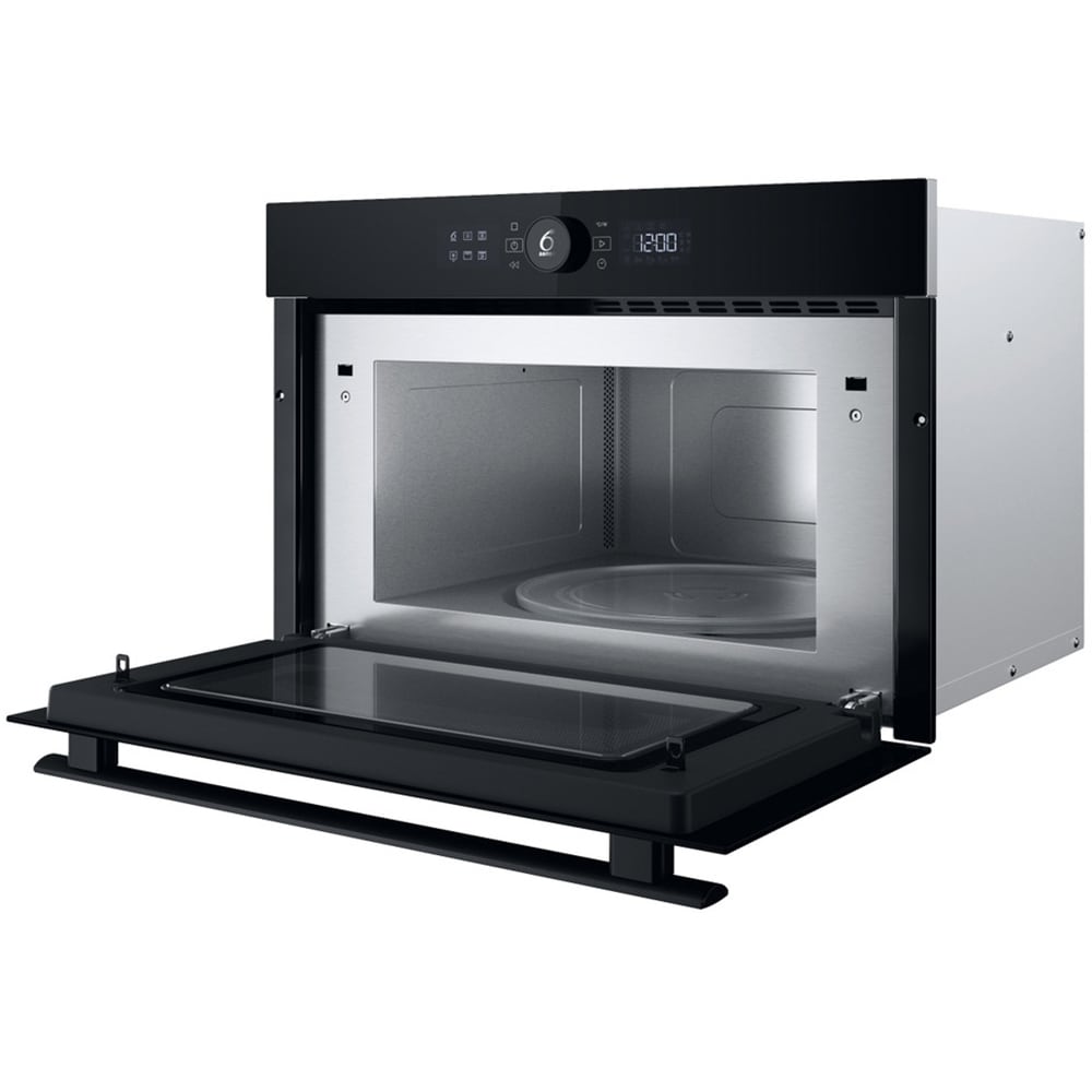 Cuptor cu microunde incorporabil WHIRLPOOL WMD44MB, 6th Sense, 31l, 1000W, Grill, negru