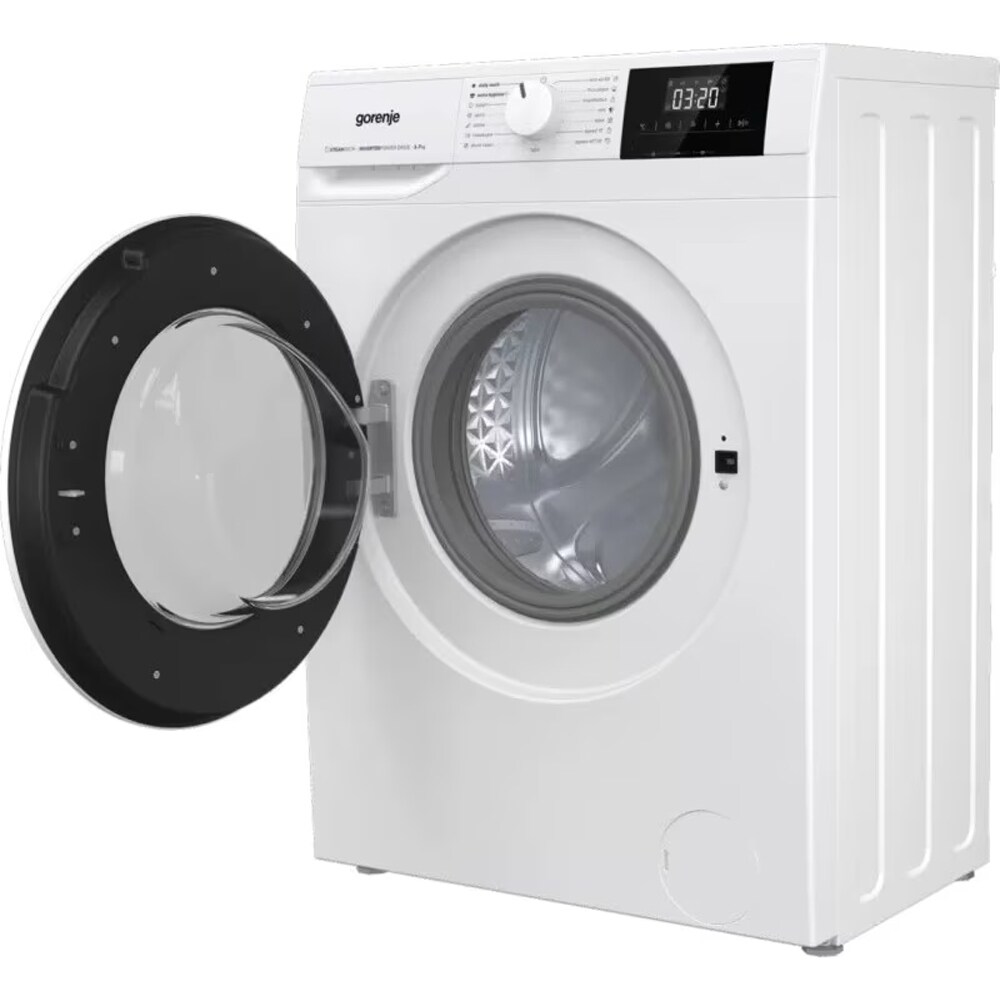 Masina de spalat rufe frontala slim GORENJE WNGPI72SBS, SteamTech, 7 kg, 1200rpm, Clasa B, alb