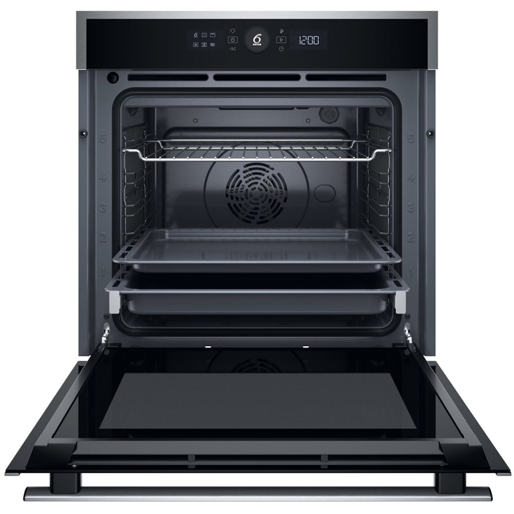 Cuptor incorporabil WHIRLPOOL WOI4S8CM1SXA, Electric, Autocuratare catalitica, 73 l, Clasa A+, 6th Sense, inox