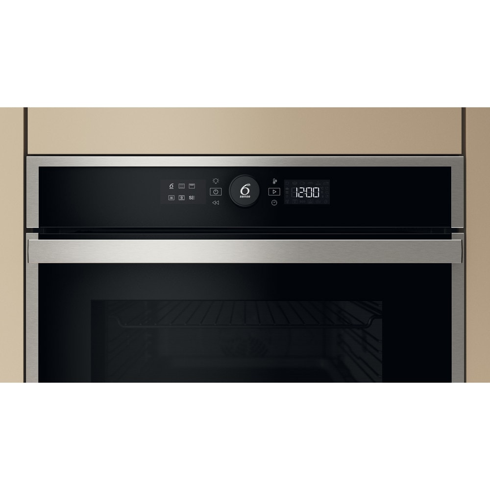 Cuptor incorporabil WHIRLPOOL WOI4S8CM1SXA, Electric, Autocuratare catalitica, 73 l, Clasa A+, 6th Sense, inox