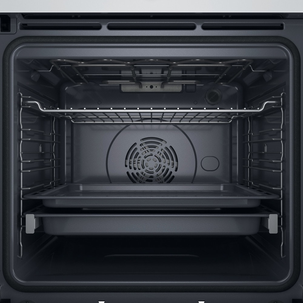 Cuptor incorporabil WHIRLPOOL WOI4S8PM1SWA, Electric, Gatire cu abur, Autocuratare Autocuratare pirolitica + hidrolitica, 73 l, Clasa A+, 6th Sense, alb