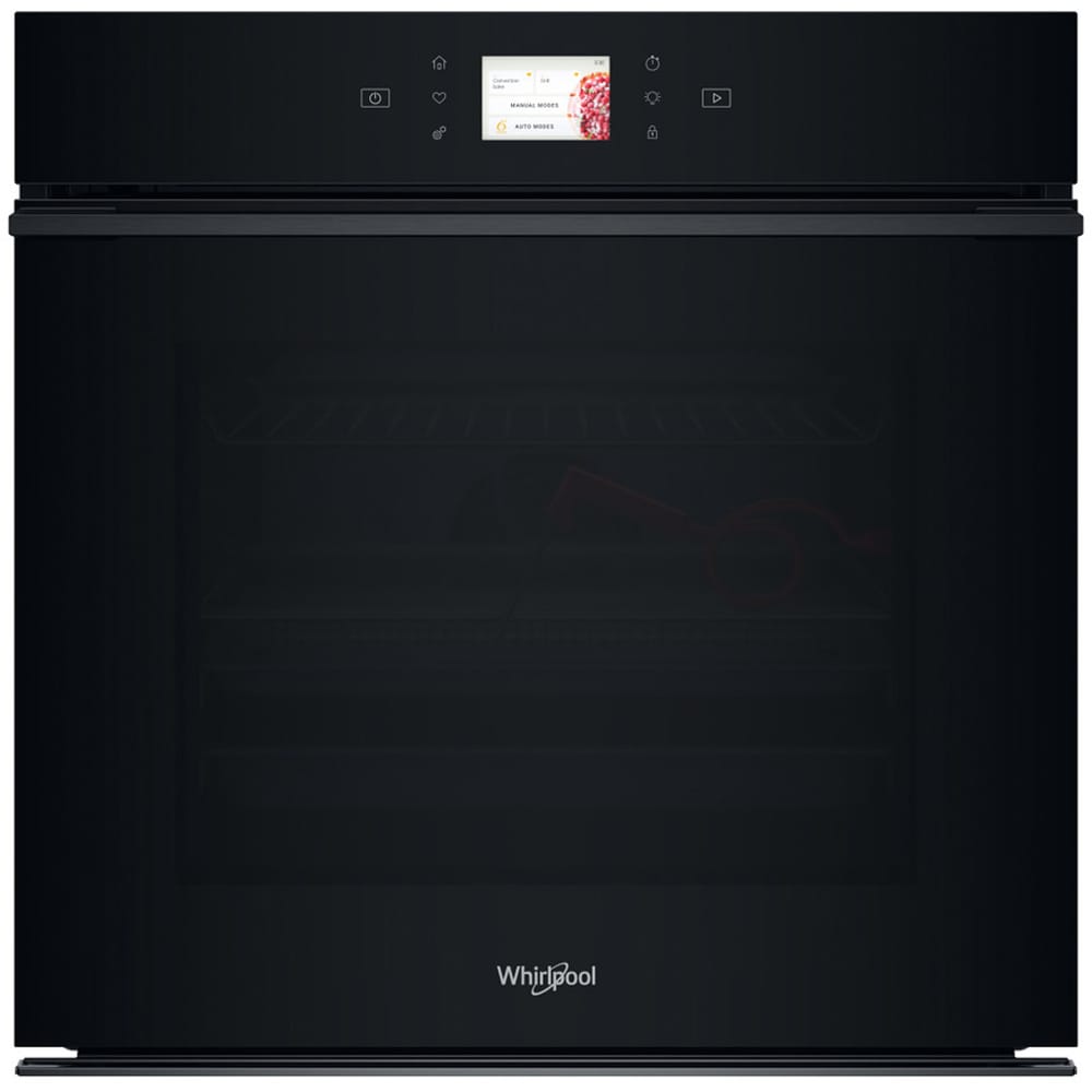 Cuptor incorporabil WHIRLPOOL WOI98MPT2SBA, Electric, Autocuratare pirolitica + hidrolitica, 73 l, Clasa A+, 6th Sense, negru
