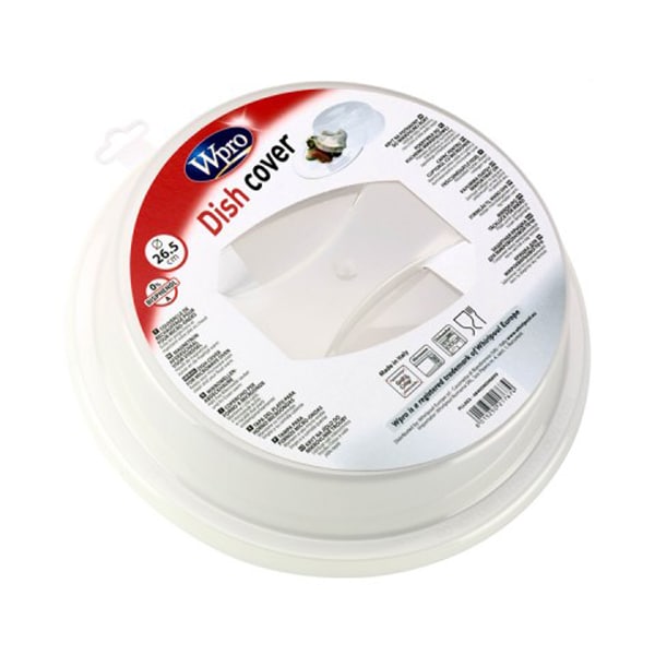 Capac cuptor cu microunde WPRO 08434, 26.5cm, transparent 