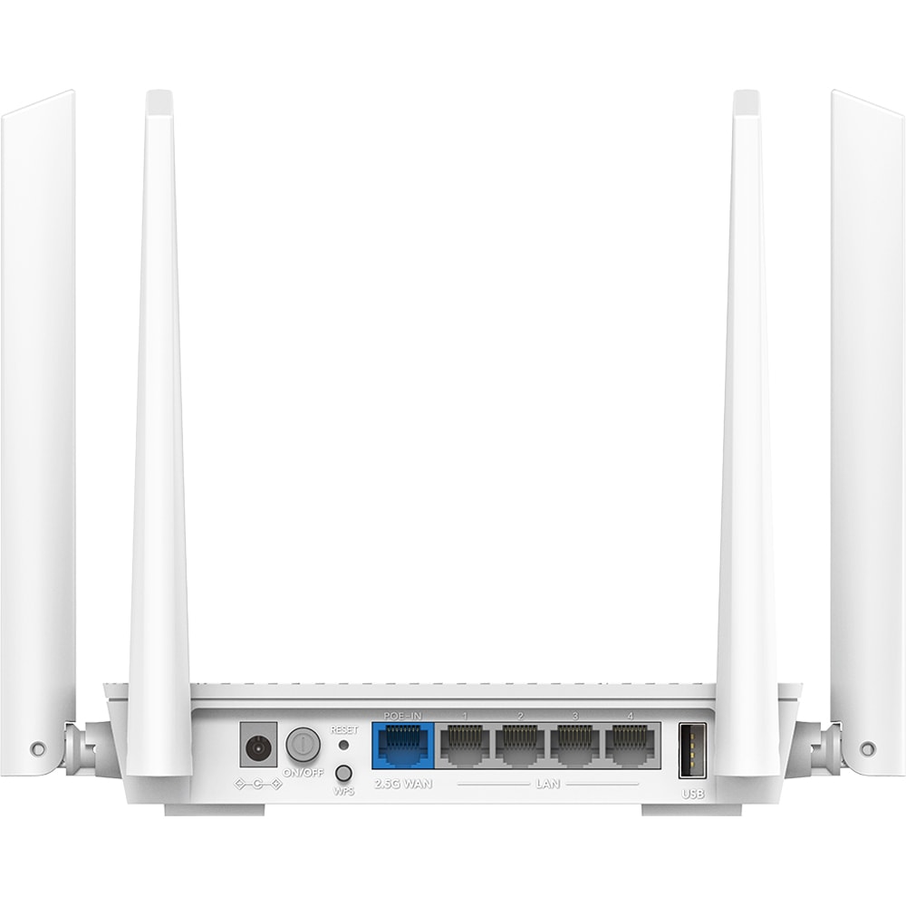 Router Wireless Gigabit CUDY WR3000P AX3000, Wi-Fi 6, Dual-Band 574 + 2402 Mbps, alb