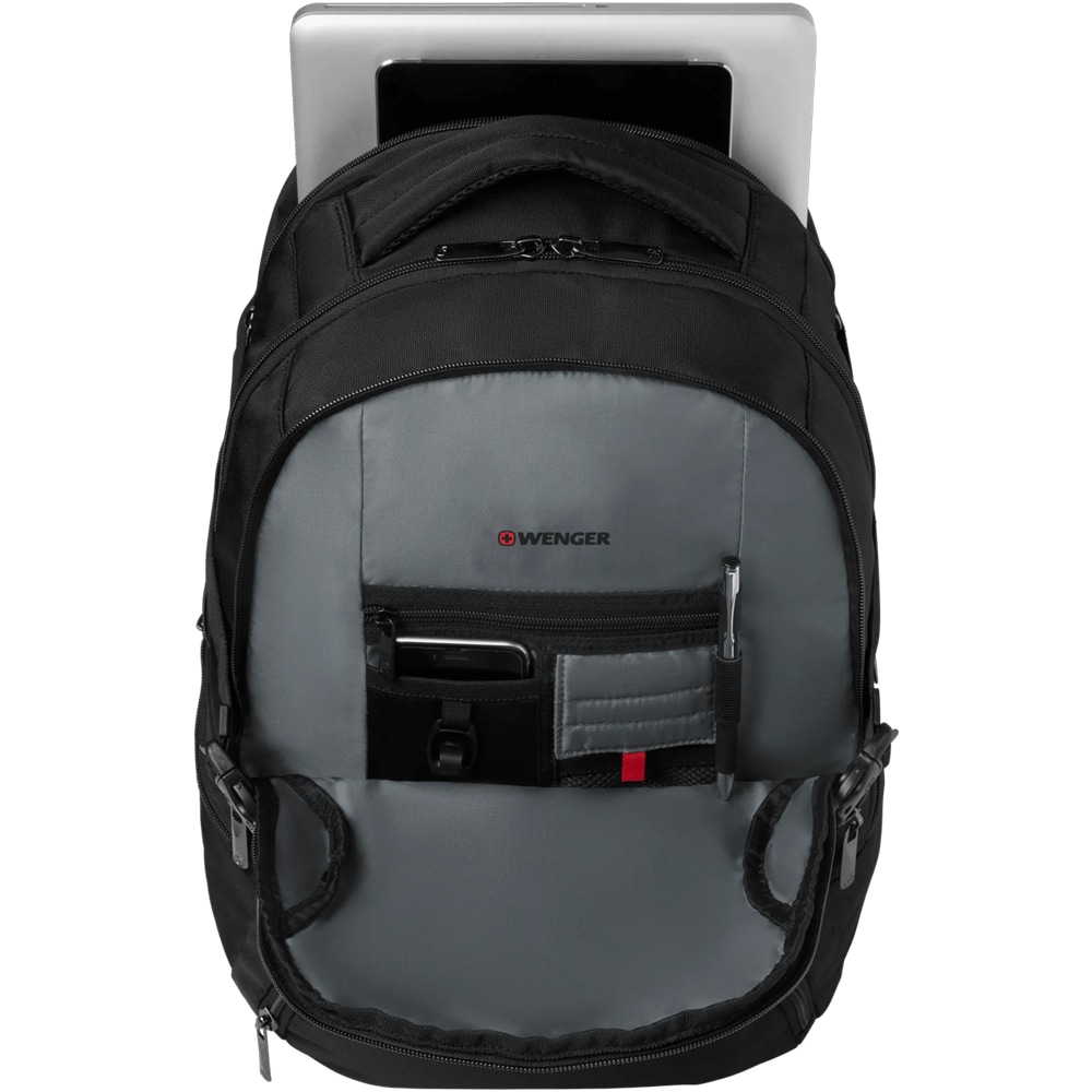 Rucsac laptop WENGER Transit, 16", negru