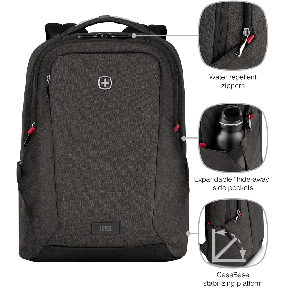 Rucsac laptop WENGER MX Professional, 16", gri