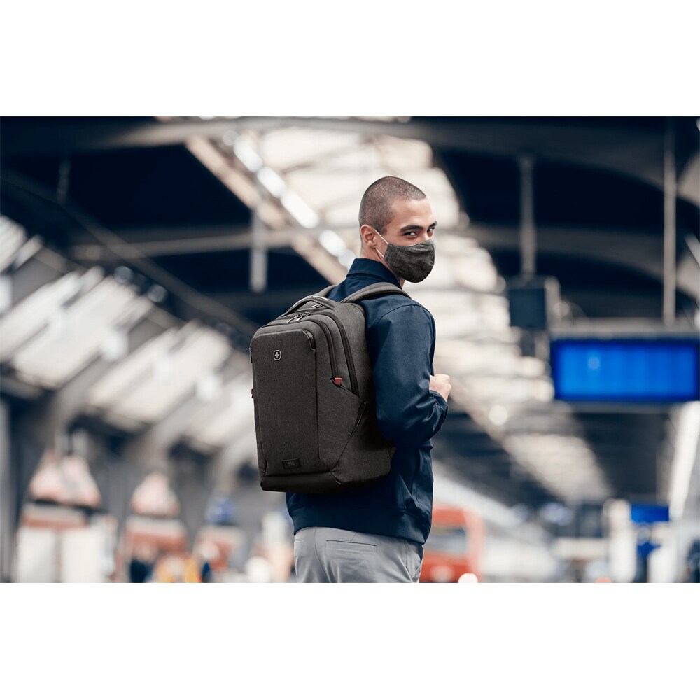 Rucsac laptop WENGER MX Professional, 16", gri