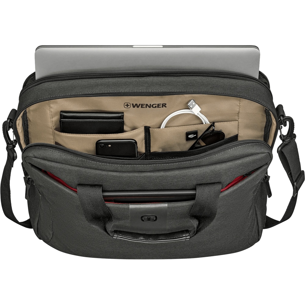 Geanta laptop WENGER MX Eco, 16", gri