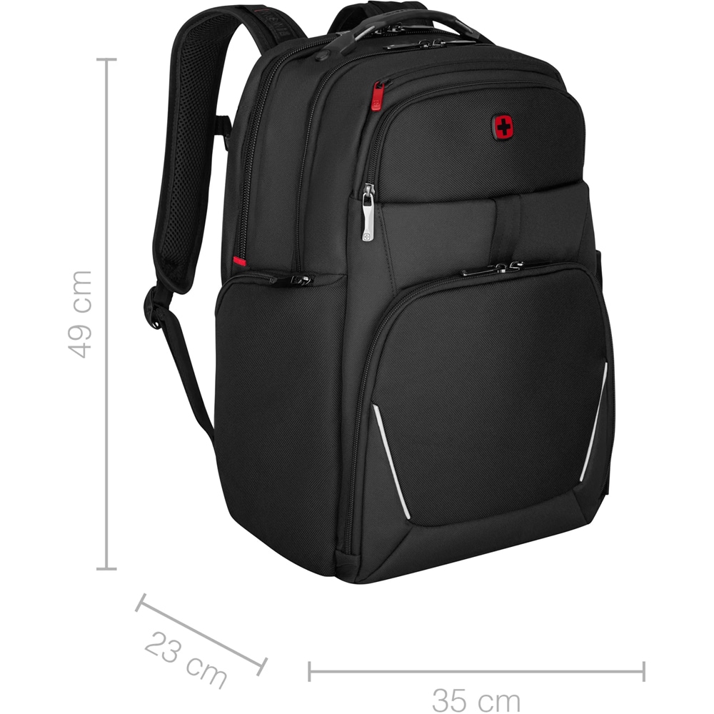 Rucsac laptop WENGER Meteor, 17", negru