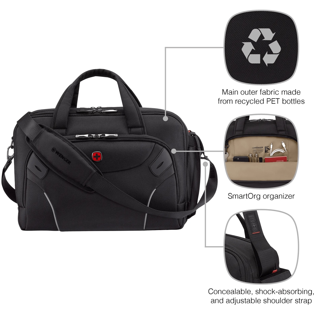 Geanta laptop WENGER Cosmic, 14" - 16", negru