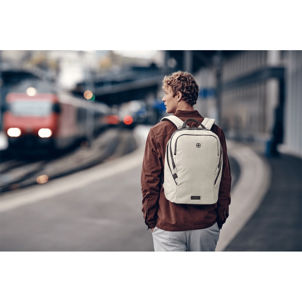Rucsac laptop WENGER MX Light, 16", bej