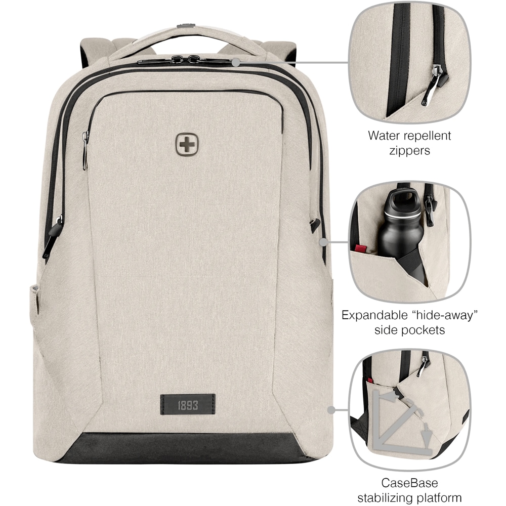 Rucsac laptop WENGER MX Professional, 16", bej