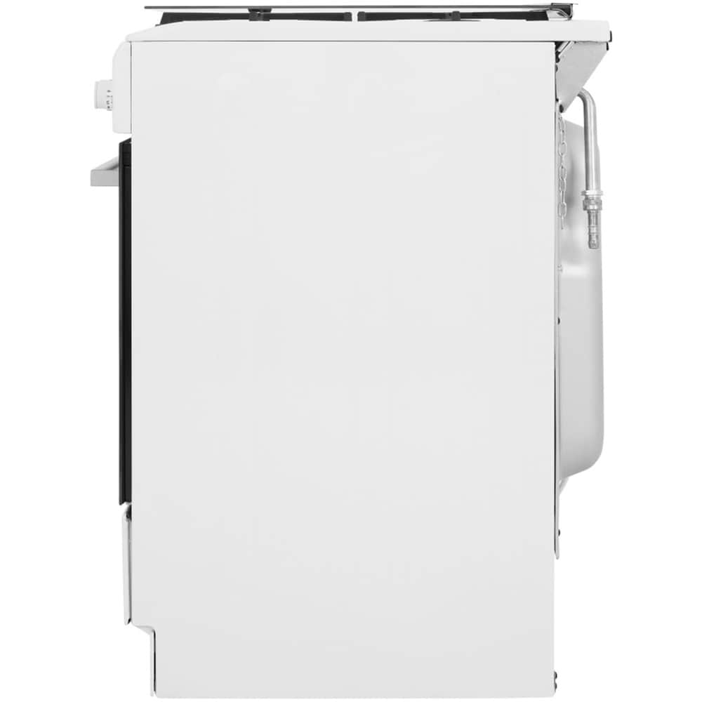 Aragaz WHIRLPOOL WS5G8CHW/E/1, 4 arzatoare, Gaz + Electric, L 50 cm, Grill, alb