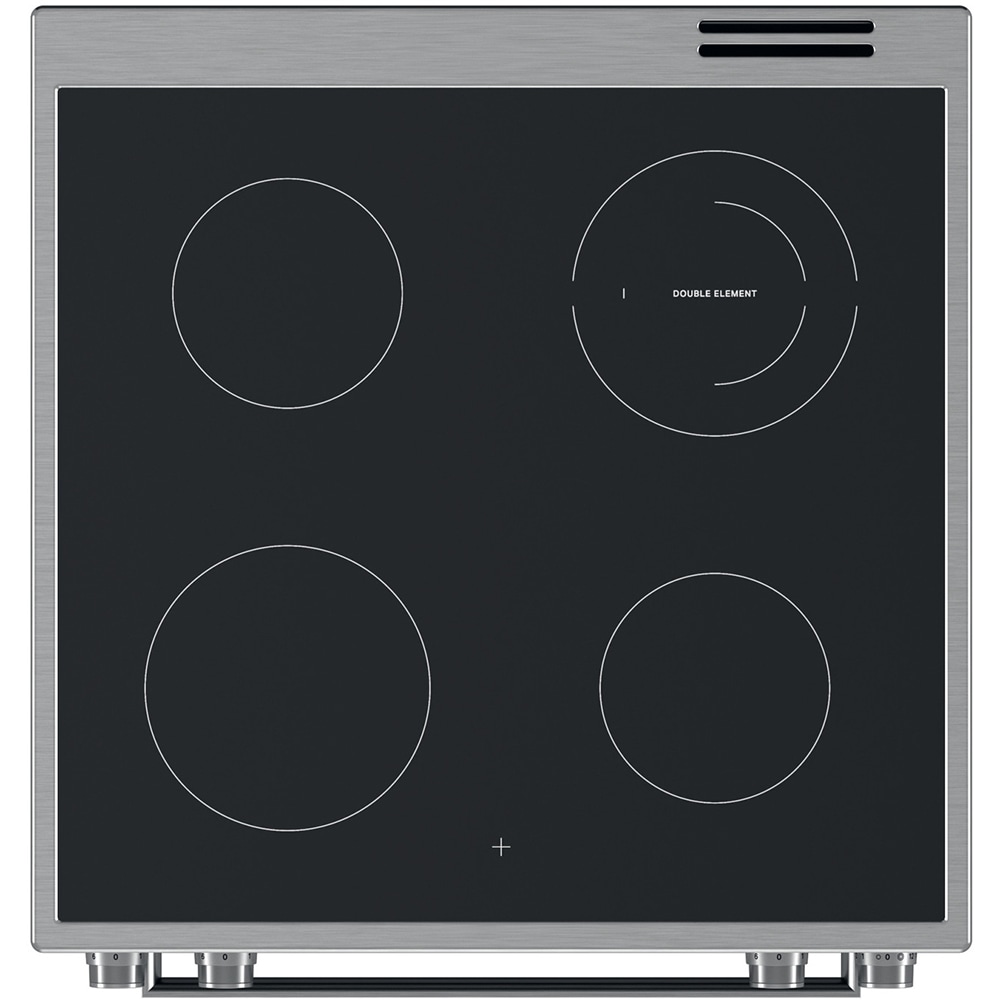Aragaz WHIRLPOOL WS68V8CCXT, 4 arzatoare, Electric, L 60 cm, Grill, inox