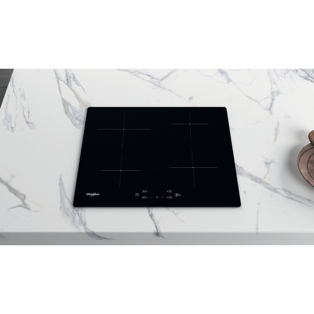 Plita incorporabila WHIRLPOOL WS Q7360 NE, Inductie, 4 arzatoare, Touch Control, negru