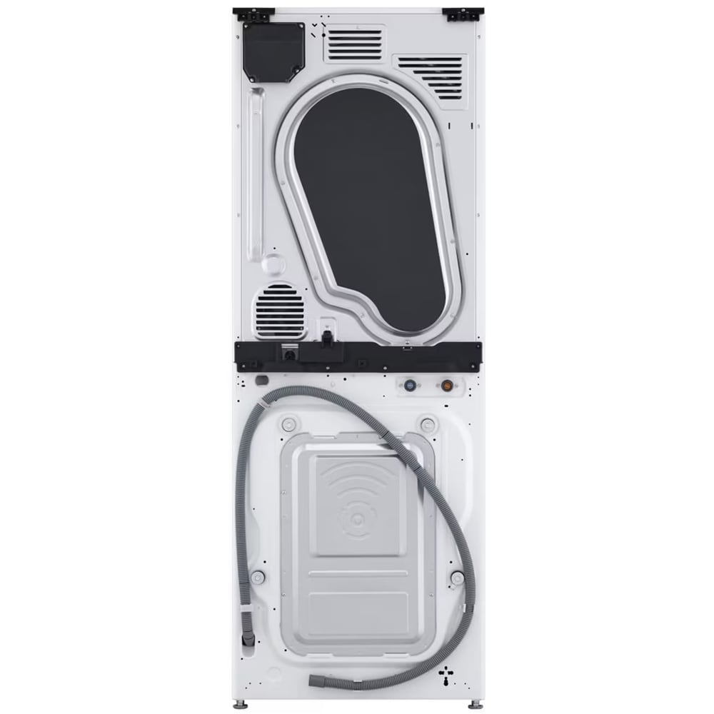 Masina de spalat rufe frontala cu uscator LG WashTower WT1210WWF, 12/10 kg, 1400 rpm, Clasa A/C, Wi-Fi, alb