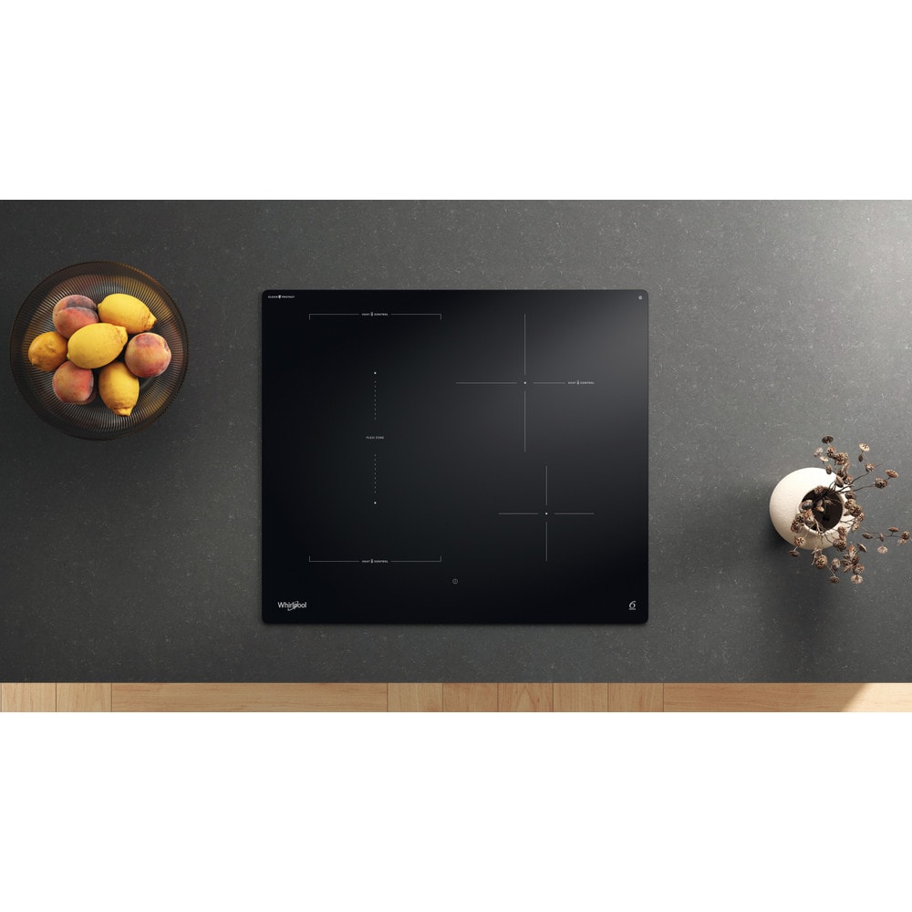 Plita incorporabila WHIRLPOOL WTX6014DCF, Inductie, 4 arzatoare, Touch Control, negru