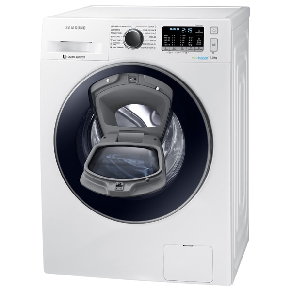Masina de spalat rufe frontala SAMSUNG WW70K5410UW/LE, AddWash, Eco Bubble, 7kg, 1400rpm, A+++, alb