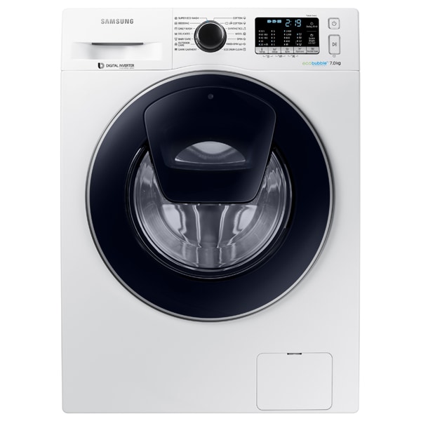 Masina de spalat rufe frontala SAMSUNG WW70K5410UW/LE, AddWash, Eco Bubble, 7kg, 1400rpm, A+++, alb
