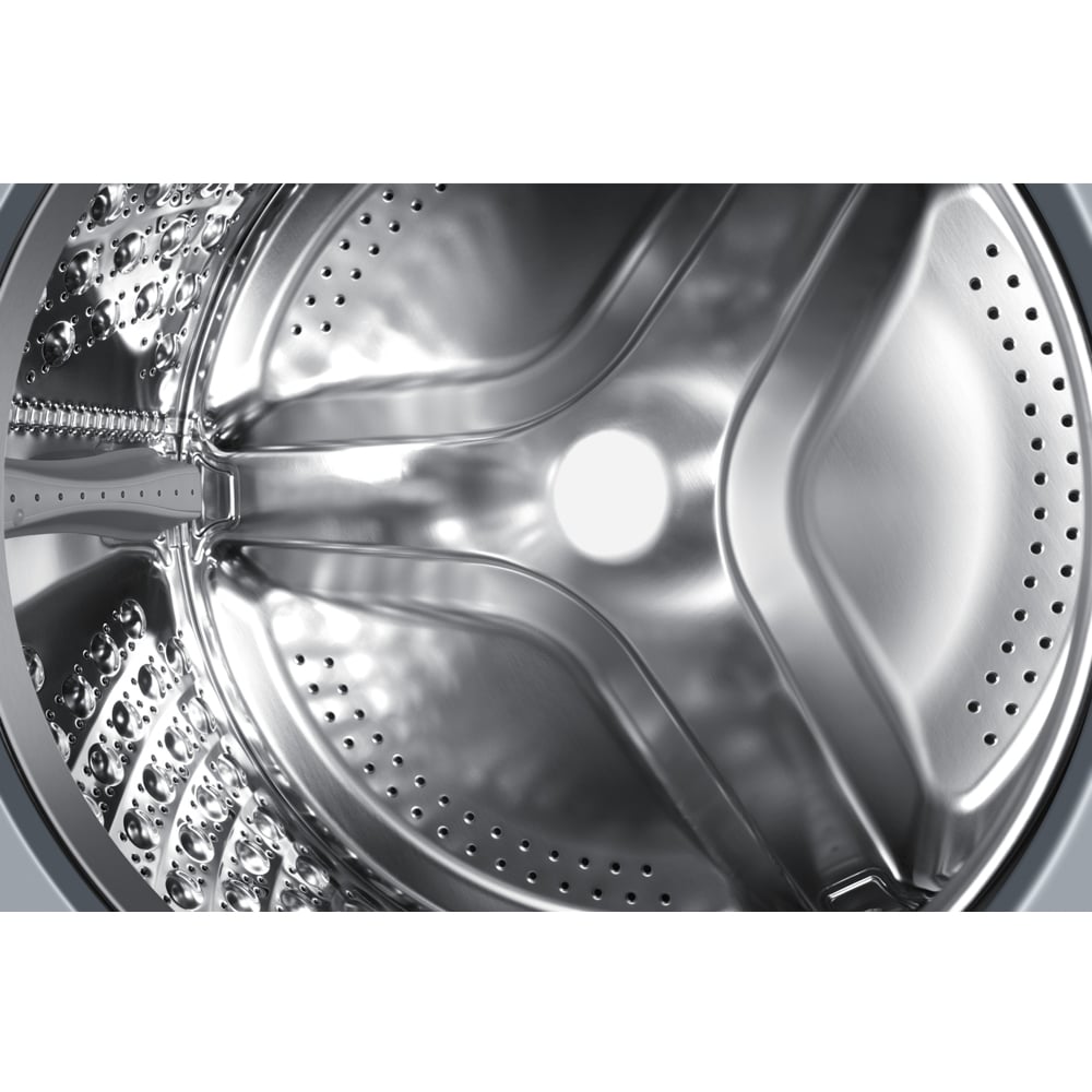 Masina de spalat rufe frontala slim SAMSUNG WW80FG5L32ABLE, AI EcoBubble, 8 kg, 1200rpm, Clasa A, negru