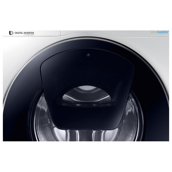 Masina de spalat rufe frontala SAMSUNG WW80K5410UW/LE, AddWash, Eco Bubble, 8kg, 1400rpm, A+++, alb