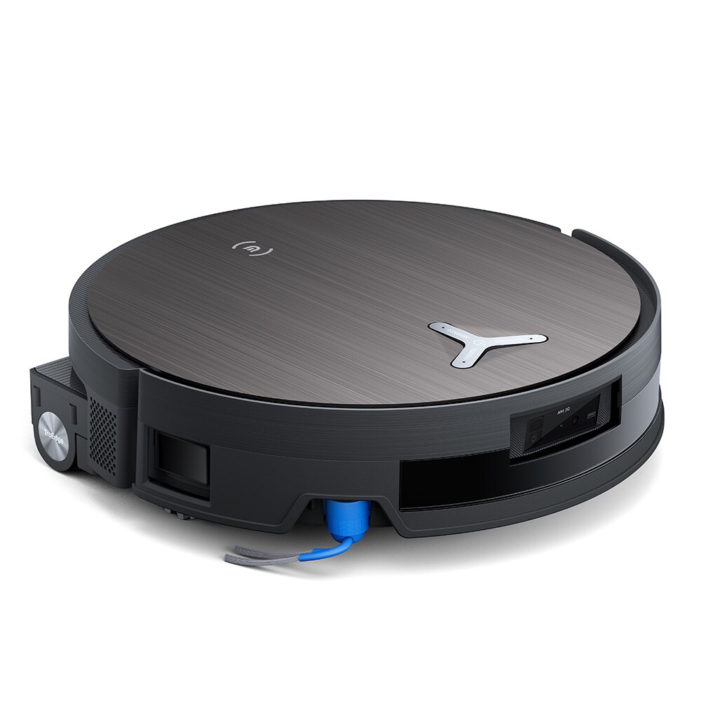 Aspirator robot ECOVACS Deebot X11 Omnicycl X11OMNICYCL, 0.22l, autonomie max 370 min, Sistem Stain Detection 2.0, negru